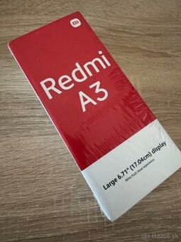 Xiaomi Redmi A3 Zelený - nový zabalený