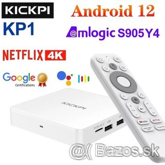 AndroiD TV BOX KICKPI KP1 - cetifikovaný - nový