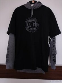 DC Dryden, Large, Black-Gray, technická mikina