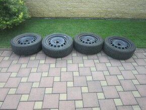 205/55R16 91H zimne pneu s plech diskami VW group 112rozteč - 1