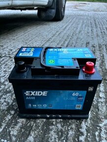 Autobatéria - Exide AGM 60Ah 680A 12V