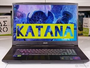 Herný notebook MSI KATANA 17 | i7-13620H | 24M ZÁRUKA | RTX