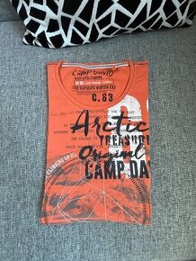 Tričko oranžové Camp David, 3XL