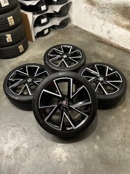 Letná sada 5x100 R18 , 225/40/18 Škoda Vega