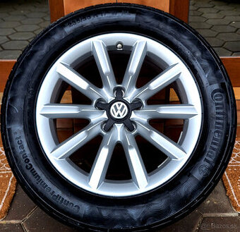 alu R17 5x112, letné pneu 235/55, orig. Audi Q3 + VW Tiguan