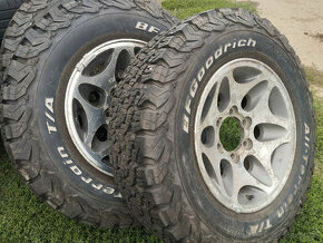 OFF ROAD hliníkové kolesá 245/70 R16 6x139,7