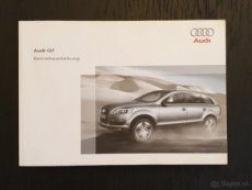 Audi Q7 návod na použitie v Nemčine - 1