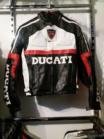 Moto Kožena Bunda DUCATI CORSE Veľk.Mko Pozri Naše Inzeraty