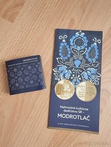 100 Eur zlata minca Modrotla