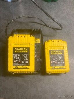 Stanley FATMAX 2x bateria,nabíjačka