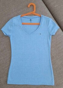 Modré tričko zn.Tommy Hilfiger - 1