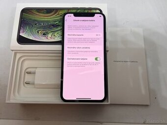 IPHONE XS SPACE GRAY 64GB ZÁRUKA - STAV AKO NOVÝ