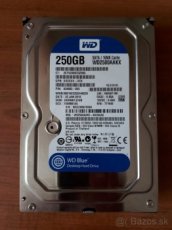 Predam pouzite HDD disky 3,5" SATA 250GB a 500GB