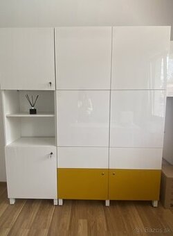 Predám skrinky IKEA - seria BESTA + ďalší nábytok - 1