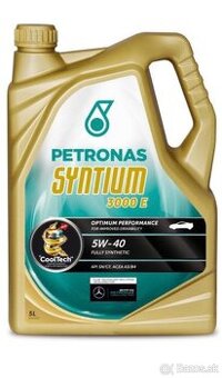 Predam novy olej PETRONAS SYNTIUM 3000 E 5W-40 - 5 l