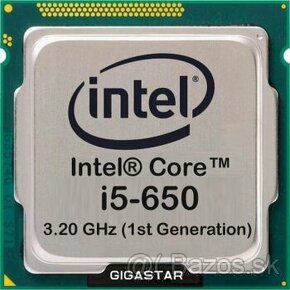 Intel® Core™ i5-650 Processor, 4M Cache, 3.20 GHz