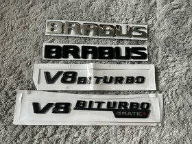 V8 Biturbo 4matic znak logo - 1