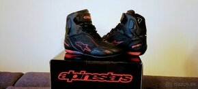 Alpinestars topánky  Faster 3DS BLACK RED FLUO