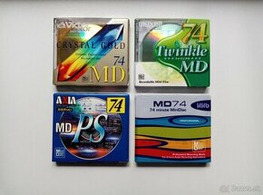 MiniDisc Victor 74, Maxell 74, Axia PS 74, HHB 74