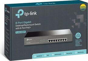 PREDAM TP-Link TL-SG1008MP 8xGb 126W PoE+ / poe switch