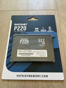 Patriot P220 512 GB - NOVÝ