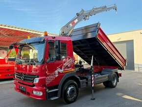 MERCEDES-BENZ ATEGO 1324 SKLÁPAČ S3 HYDRAULICKÁ RUKA HIAB