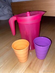 Tupperware Ilumina konvica 2l s lúh.sitkom & 2ks NV pohárov