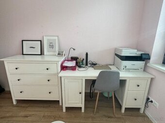 KOMODA Hemnes a písací stôl Hemnes, IKEA