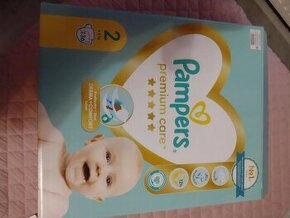 Plienky pampers premium care velkost 2 136 kusov