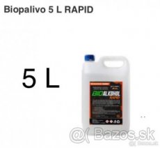 BIOALKOHOL Palivo do bio krbov, na grilovanie,dezinfekcia - 1