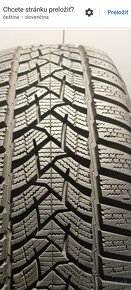 215/60 r16 zimné pneu.8 mm Dunlop