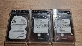 2.5" HDD 500GB, 1TB - Toshiba, Seagate