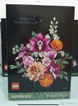 LEGO Botanicals 10342 Krásna kytica ružových kvetov