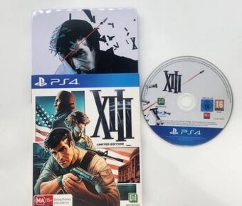 ÚPLNE NOVÁ ZABALENÁ XIII LIMITED EDITION HRA NA PS4