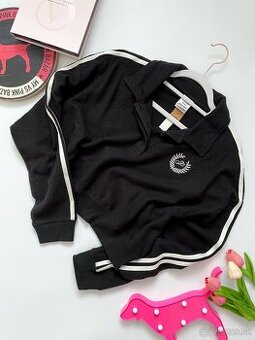 Victoria’s Secret PINK cropped polo sweatshirt