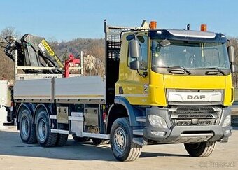 9156 - DAF CF 450 - 6x4 – Valník + HR-PALFINGER PK 220032-EH