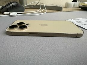 Iphone 14 PRO zlatý + Kryty zdarma, záruka - apríl 2025