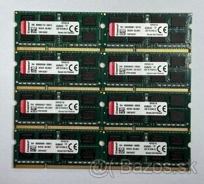 SODDR3 8GB 1600 MHz pre notebooky