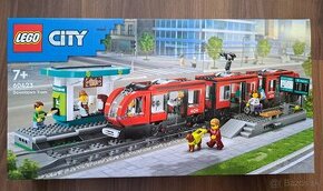 Predam Lego 60423 Električka a zastávka v centre mesta