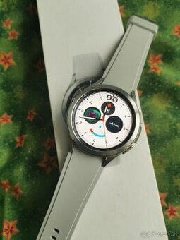 Samsung watch 4 classic 46mm silver v dobrom stave boli použ - 1