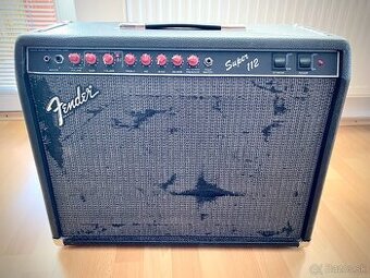 Fender Super 112 Red Knobs " Vintage USA Amplifier " - 1