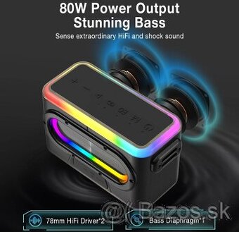 Bluetooth reproduktor Blitzwolf BW-WA6 80W