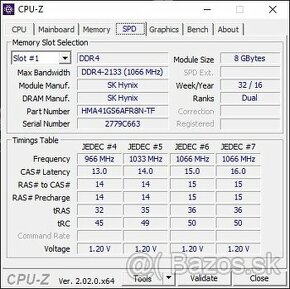 Predam pamat do notebooku 16GB (2x8GB) SODIMM DDR4 1066Mhz