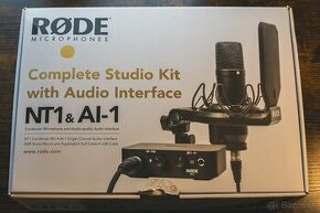 Rode Complete Studio Kit (NT1 + AI-1) : Domáce štúdio - 1