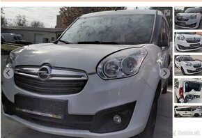 OPEL COMBO 1.6 CDTI 2015 predám KAPOTA, NÁRAZNÍK, SVETLO, BL