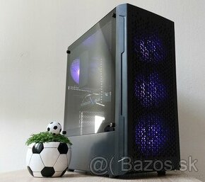 Herné pc 6jadro intel core i5 8500/16GB/SSD/GTX1660SUPER 6GB