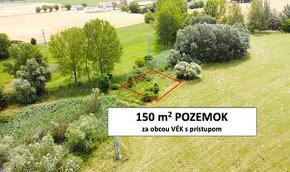 Vék (Hurbanovo) - 150 m2 POZEMOK za obcou Vék s prístupom