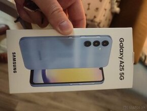 Predám čisto nový Samsung Galaxy A25 5G modrý. Cena 150