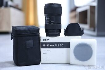 SIGMA 18-35mm 1,8F DC HSM Art pre Canon