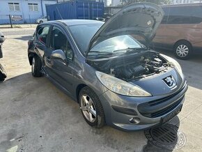 Rozpredam Peugeot 207 1,416V  70kw 2009 - 1